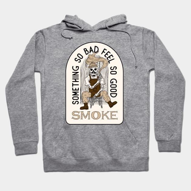 Smoke Hoodie by Surururr